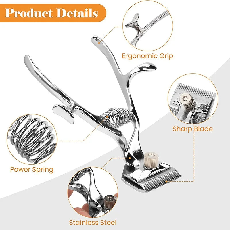 EASY TRAVEL MANUAL HAIR CLIPPER